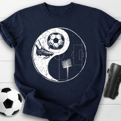 Soccer Yin Yang T-Shirt