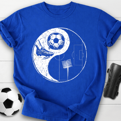 Soccer Yin Yang T-Shirt