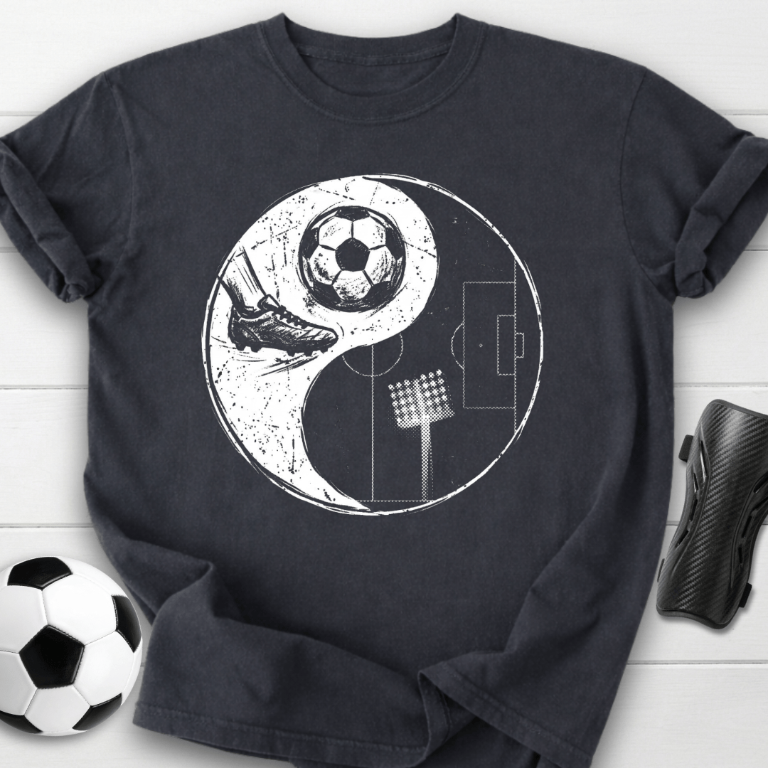 Soccer Yin Yang T-Shirt