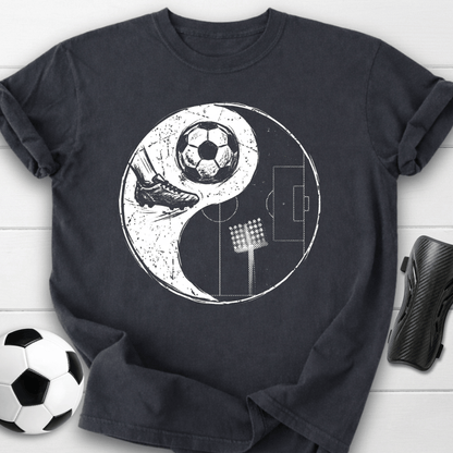 Soccer Yin Yang T-Shirt