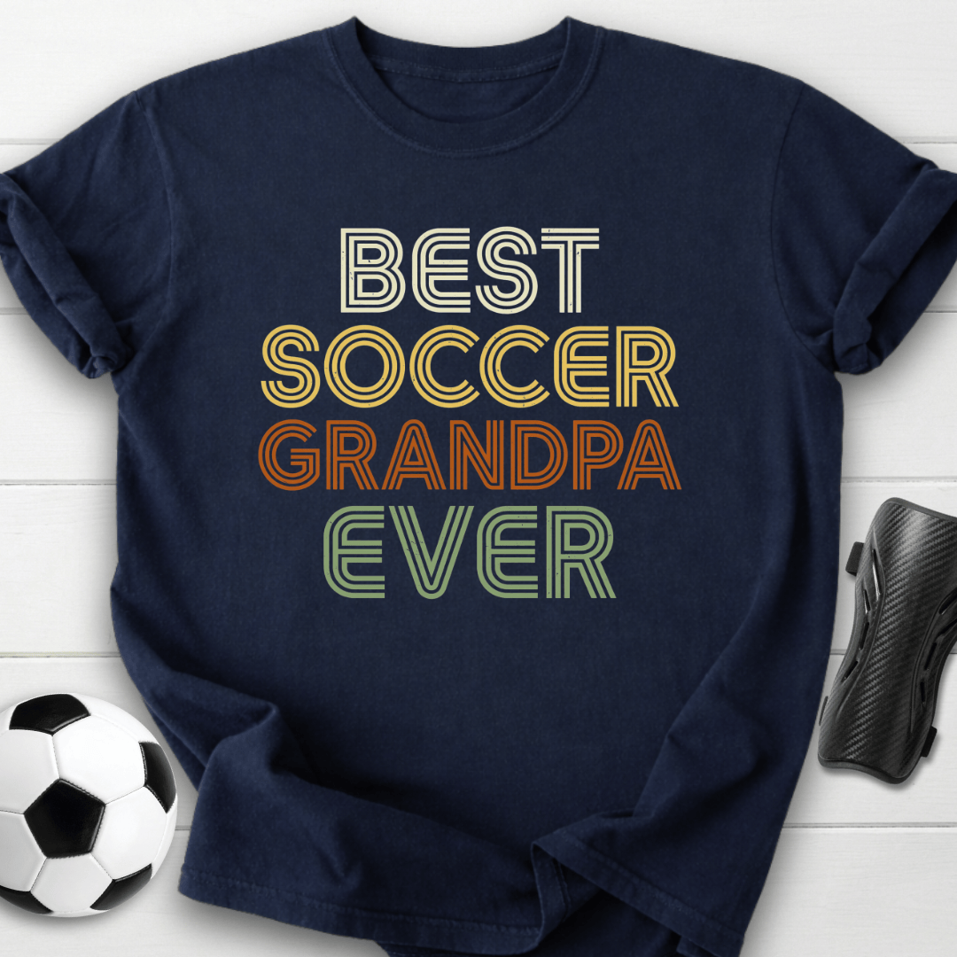 Best Soccer Grandpa Ever T-Shirt