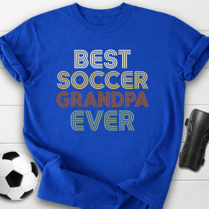 Best Soccer Grandpa Ever T-Shirt
