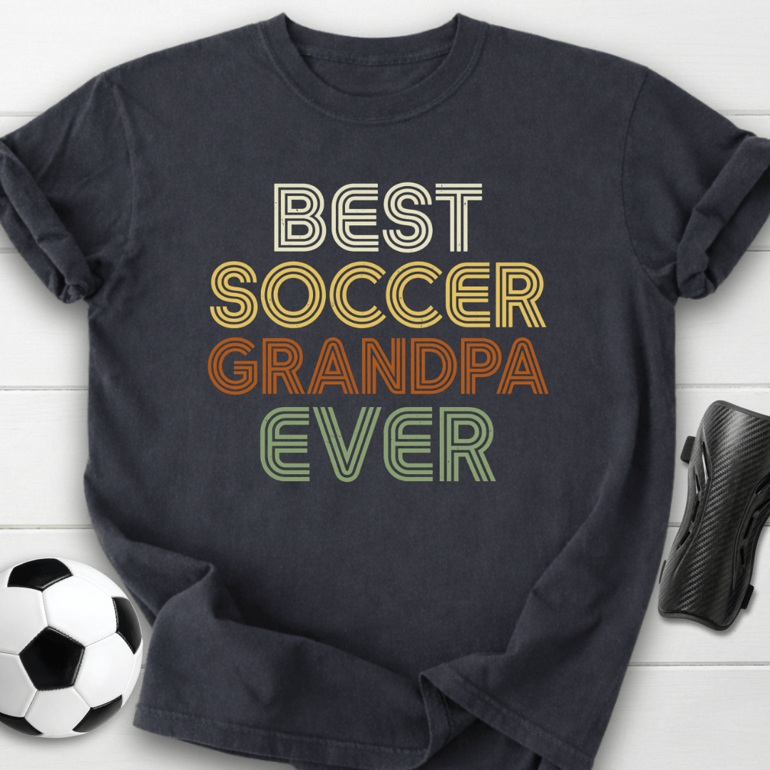 Best Soccer Grandpa Ever T-Shirt
