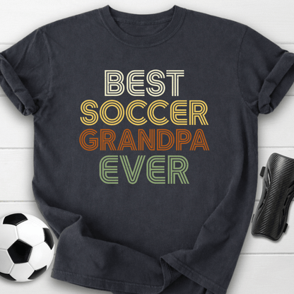 Best Soccer Grandpa Ever T-Shirt