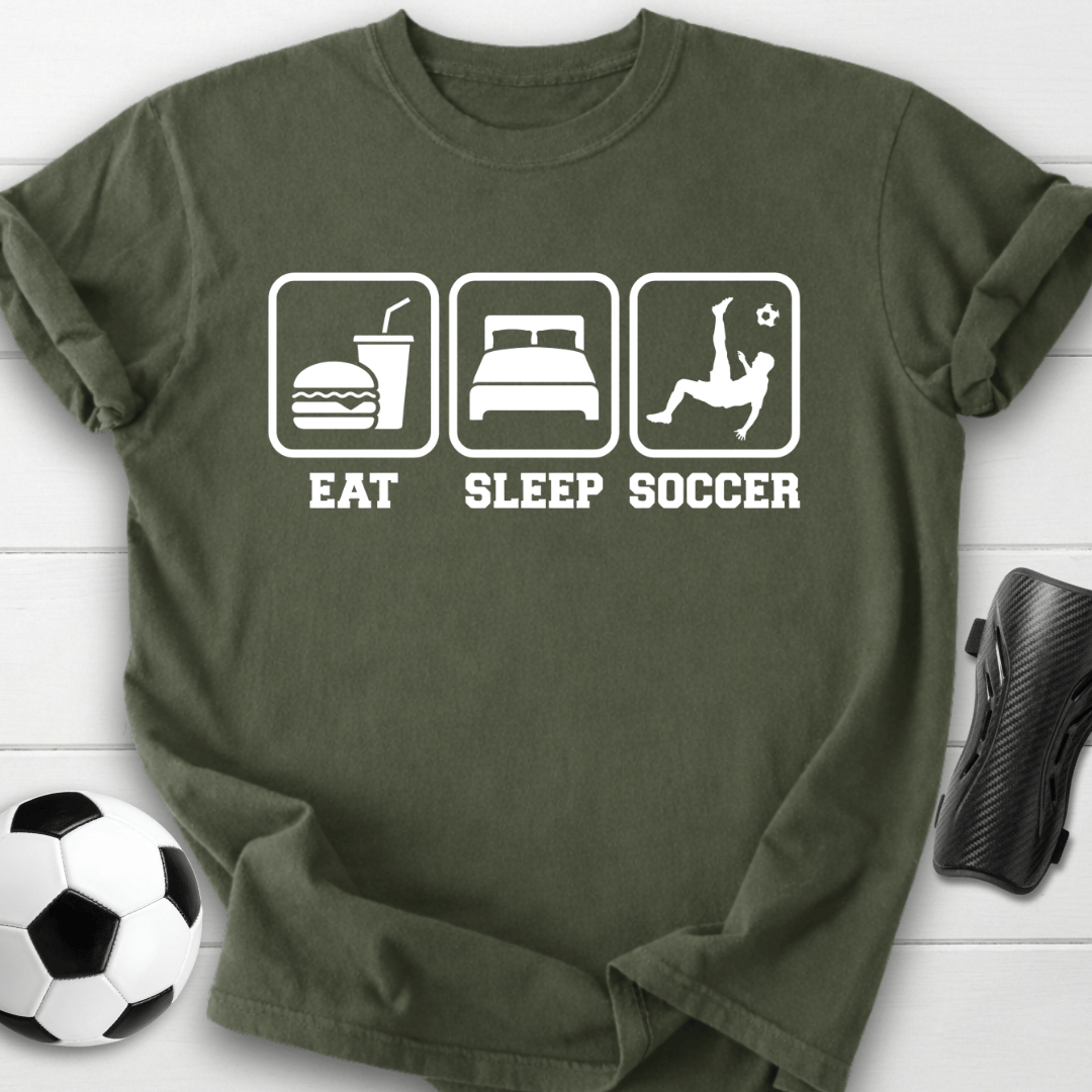 Eat Sleep Soccer T-Shirt