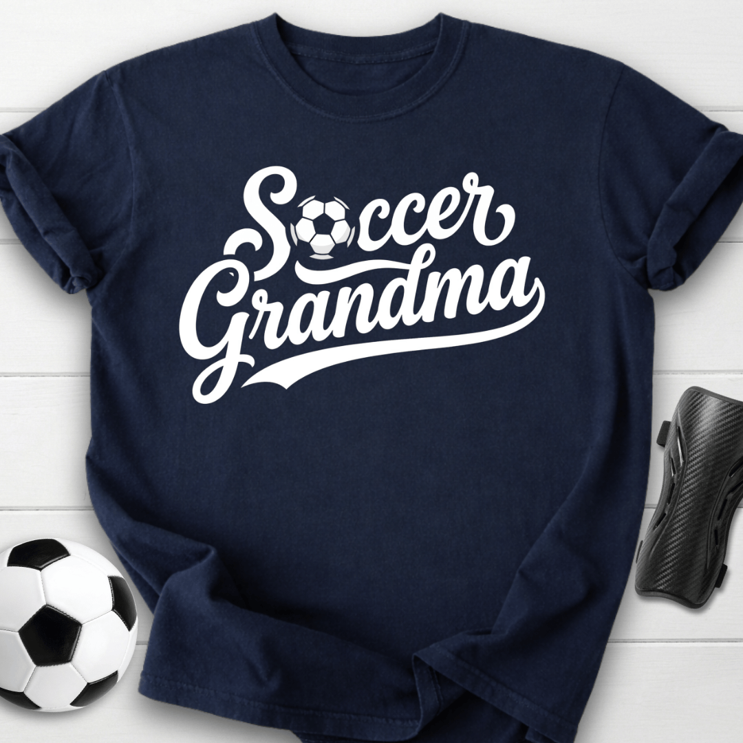 Soccer Grandma Script T-Shirt