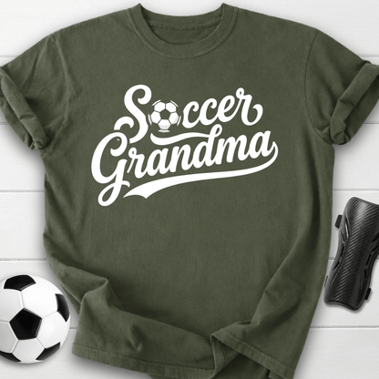 Soccer Grandma Script T-Shirt