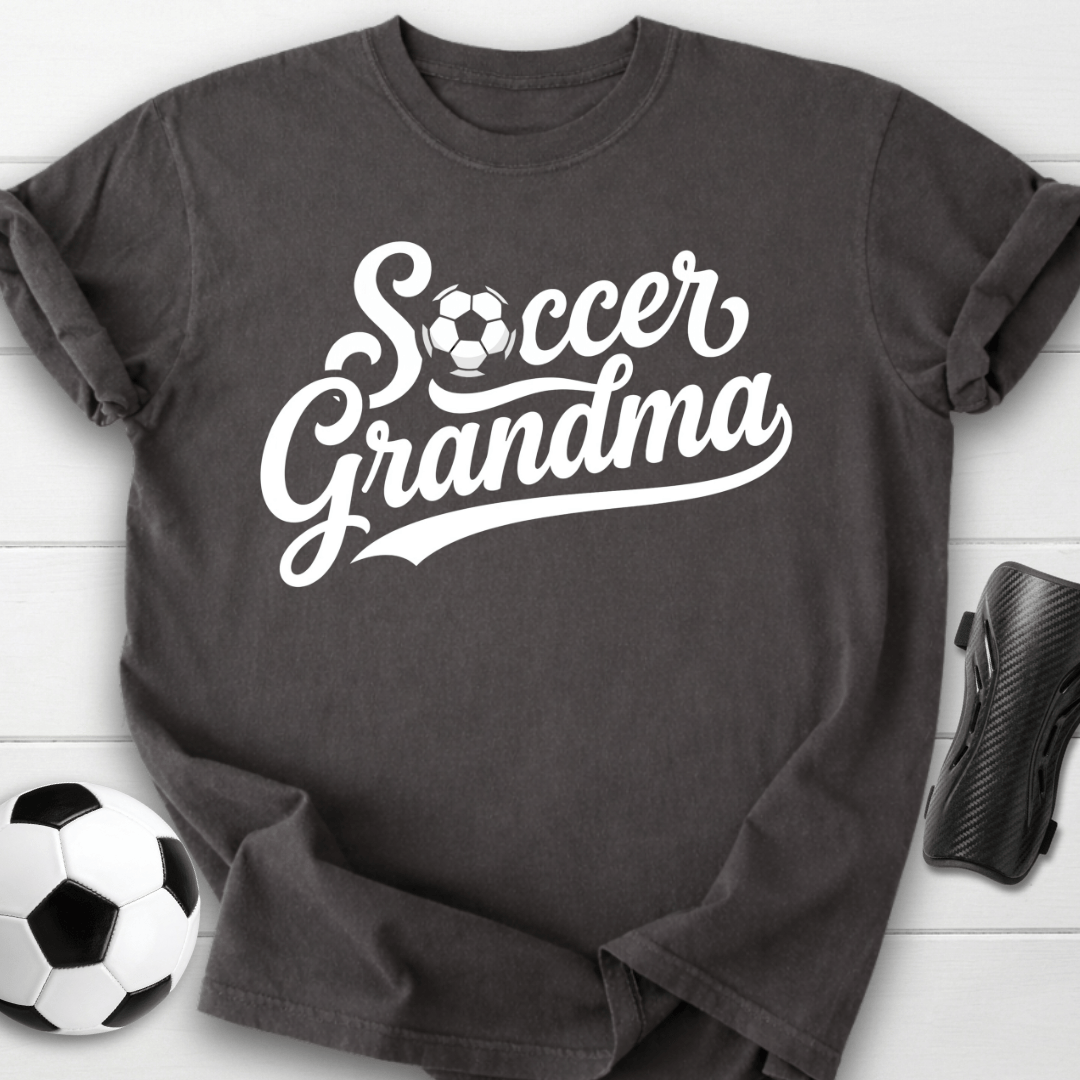 Soccer Grandma Script T-Shirt