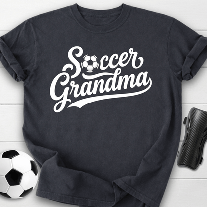 Soccer Grandma Script T-Shirt