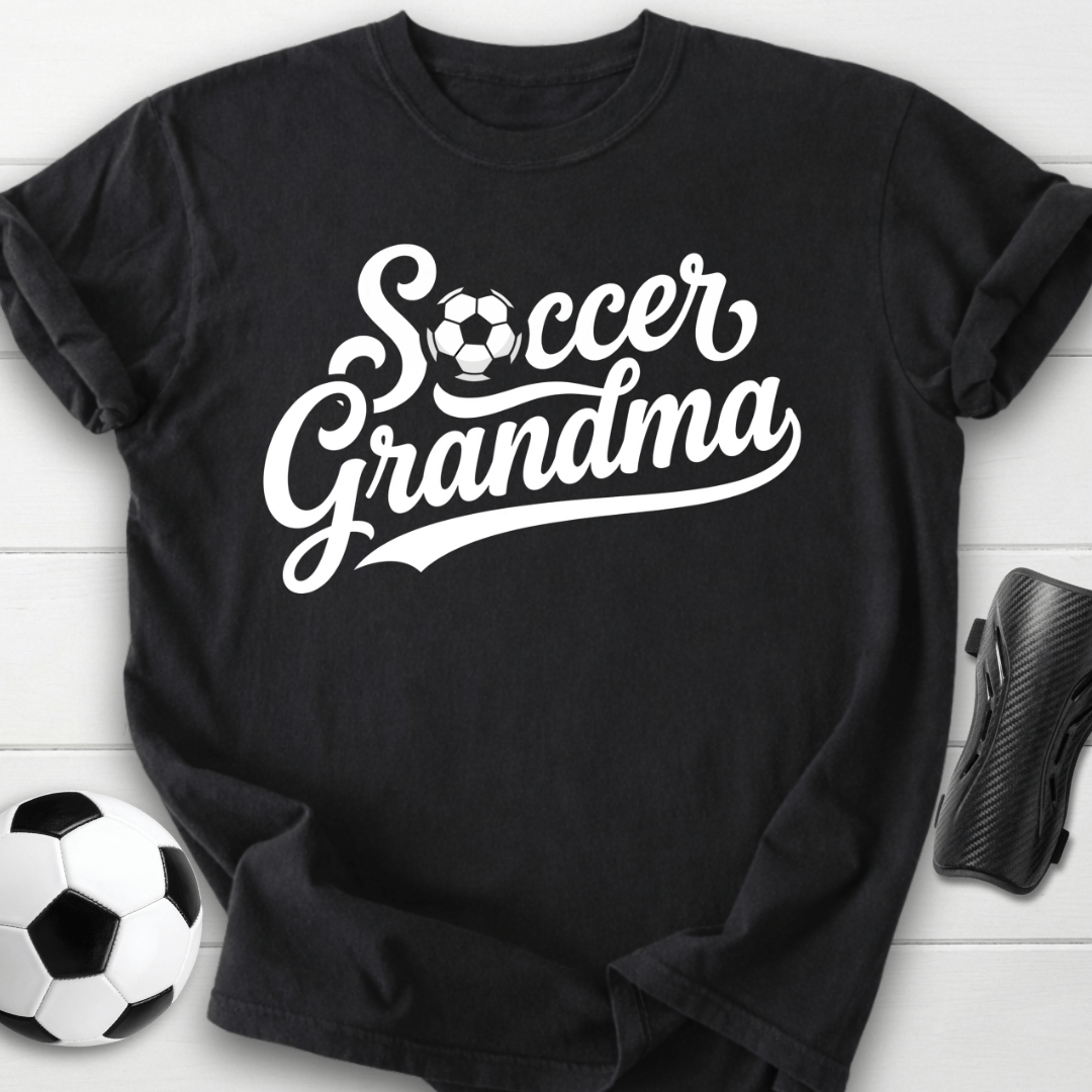 Soccer Grandma Script T-Shirt