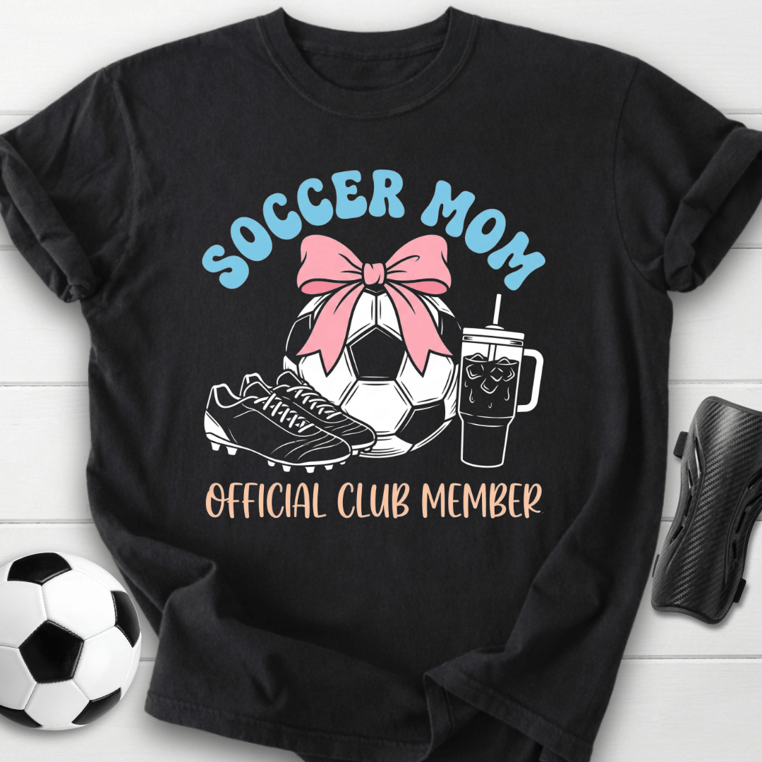 Soccer Mom Official Club Member T-Shirt