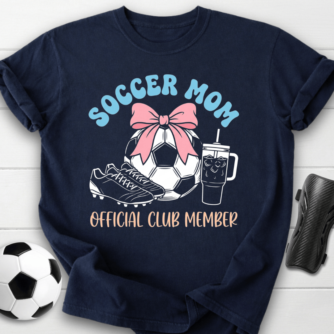 Soccer Mom Official Club Member T-Shirt