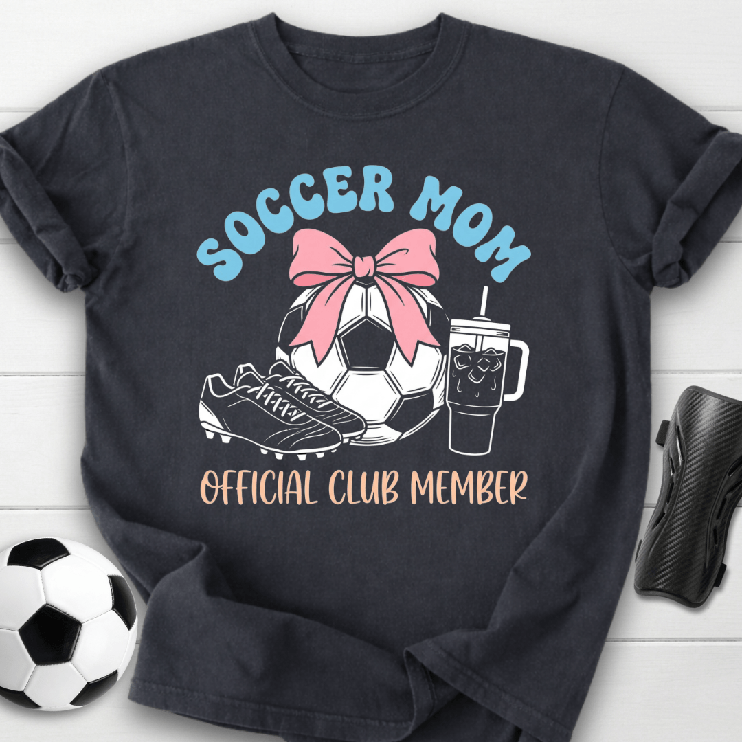 Soccer Mom Official Club Member T-Shirt