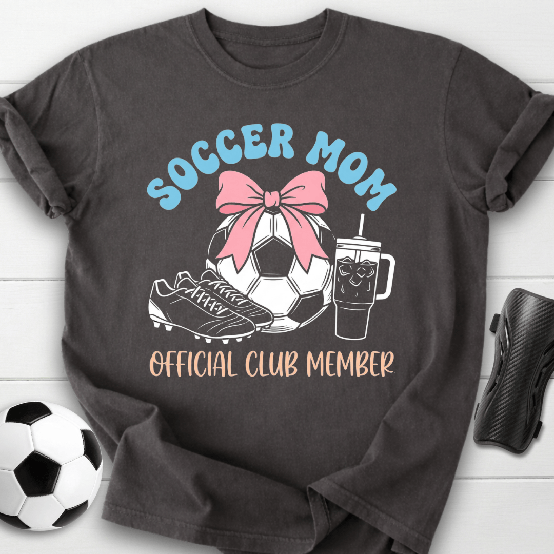 Soccer Mom Official Club Member T-Shirt