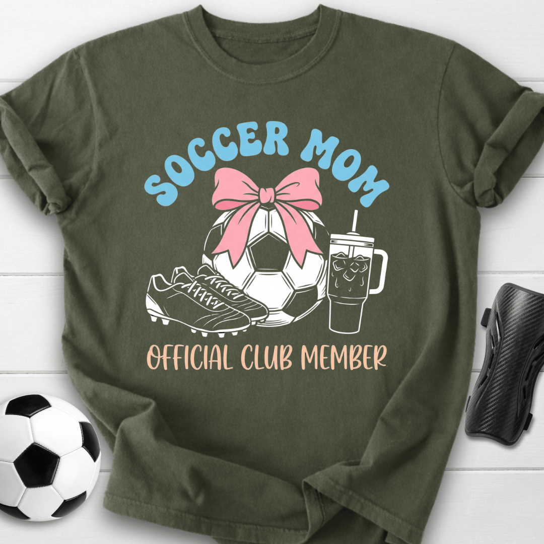 Soccer Mom Official Club Member T-Shirt