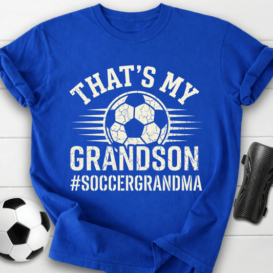 That’s My Grandson Soccer Grandma T-Shirt