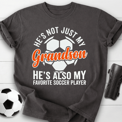 He’s My Favorite Soccer Player Grandson T-Shirt