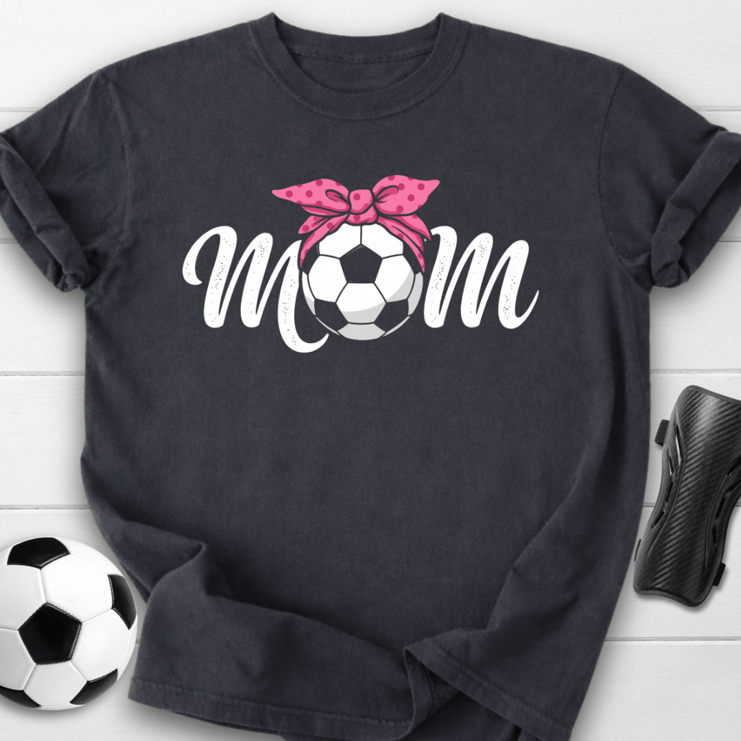 Soccer Mom Bow T-Shirt