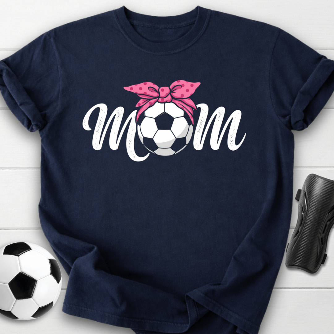 Soccer Mom Bow T-Shirt