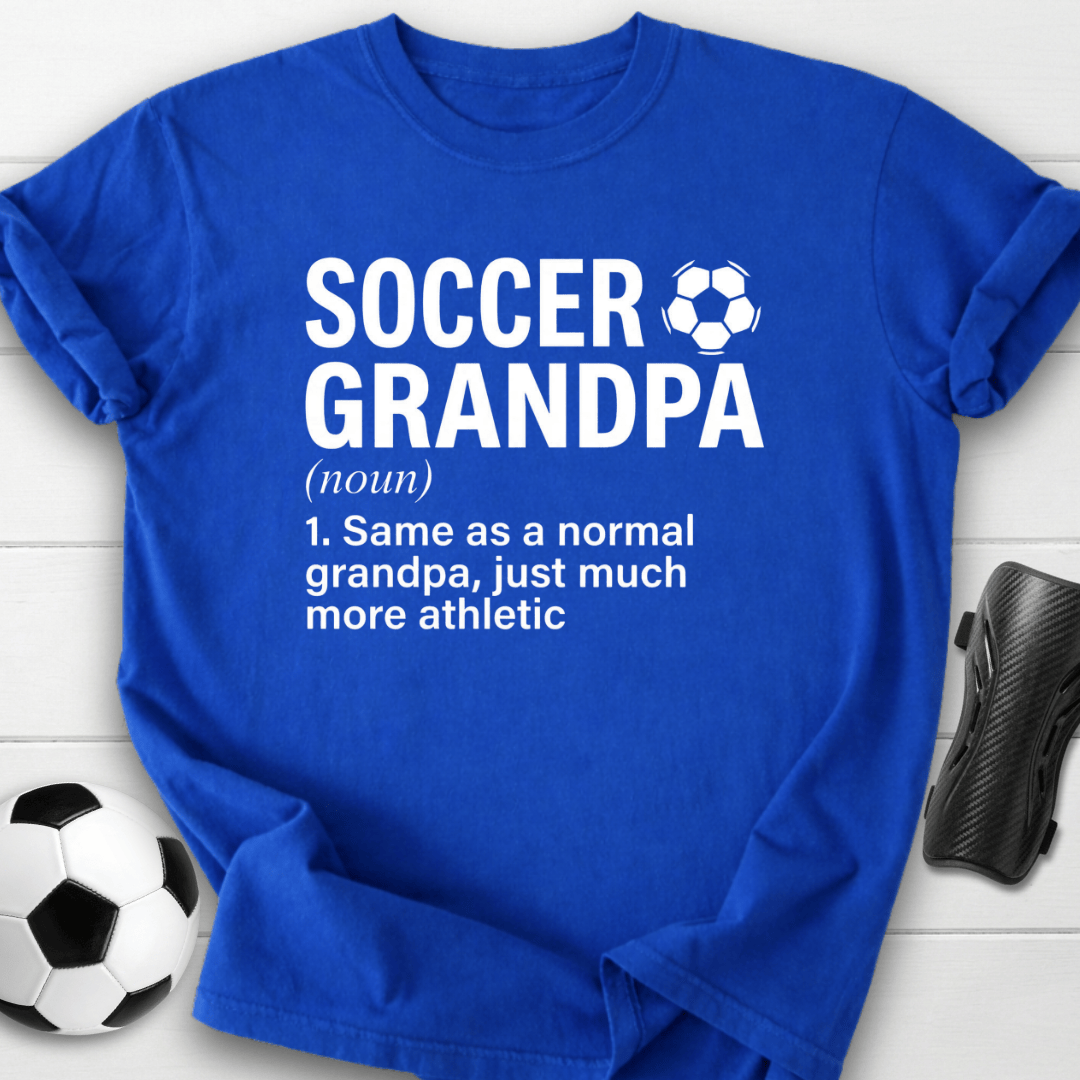 Soccer Grandpa Definition T-Shirt