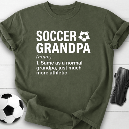 Soccer Grandpa Definition T-Shirt