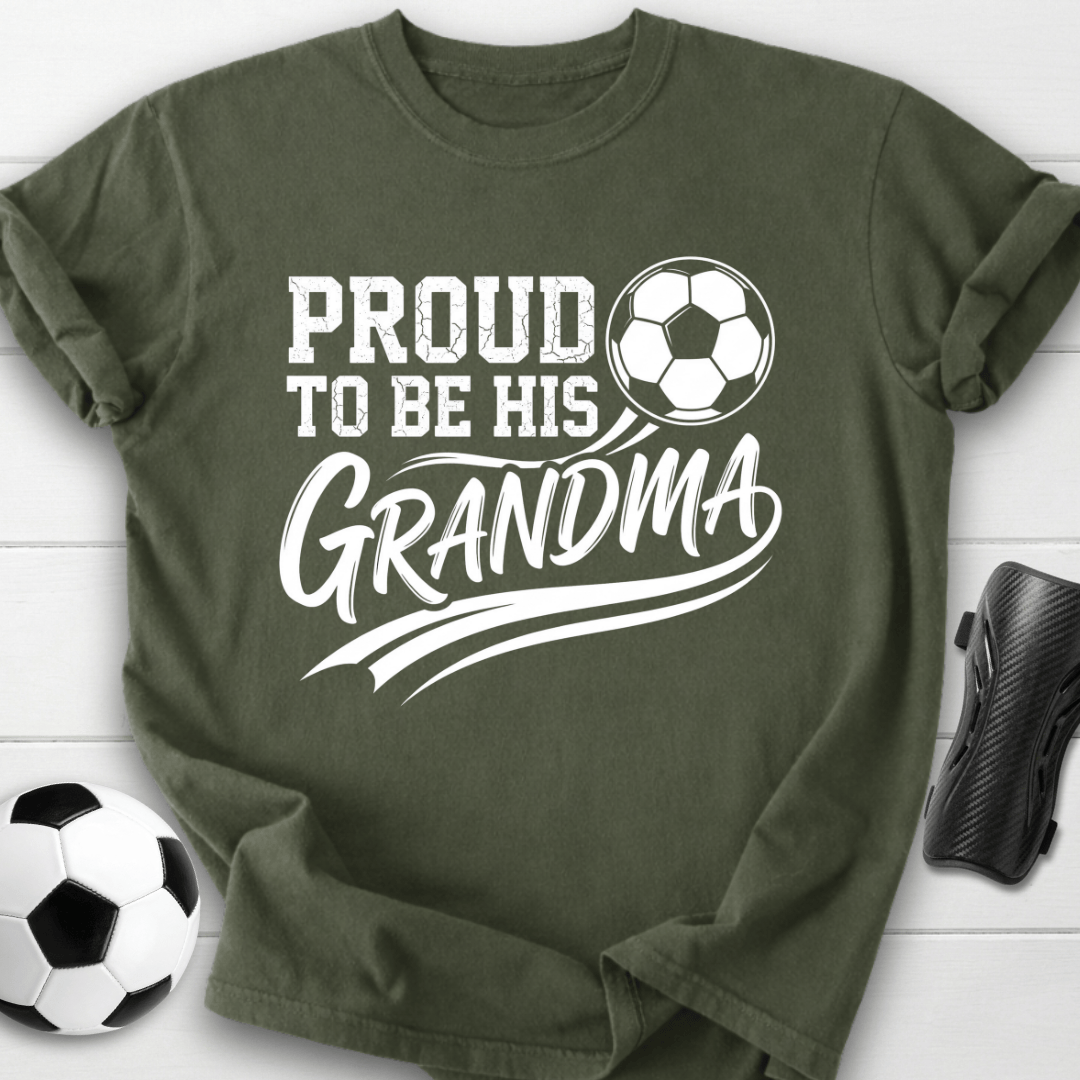 Proud Soccer Grandma T-Shirt
