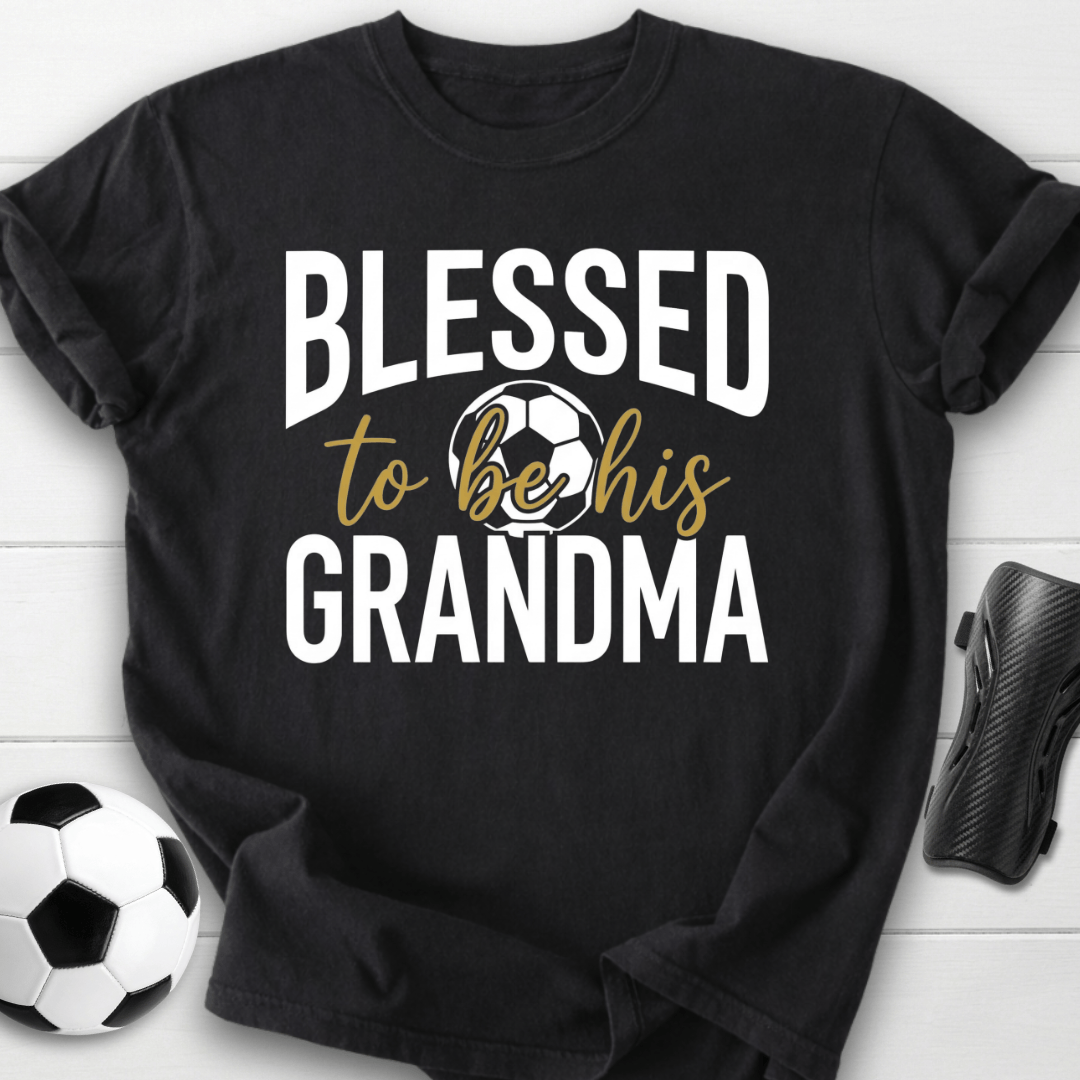 Blessed To Be His Grandma T-Shirt
