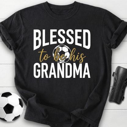 Blessed To Be His Grandma T-Shirt