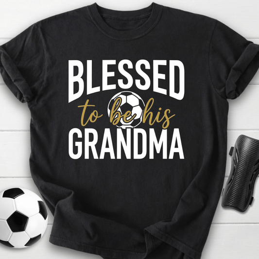 Blessed To Be His Grandma T-Shirt