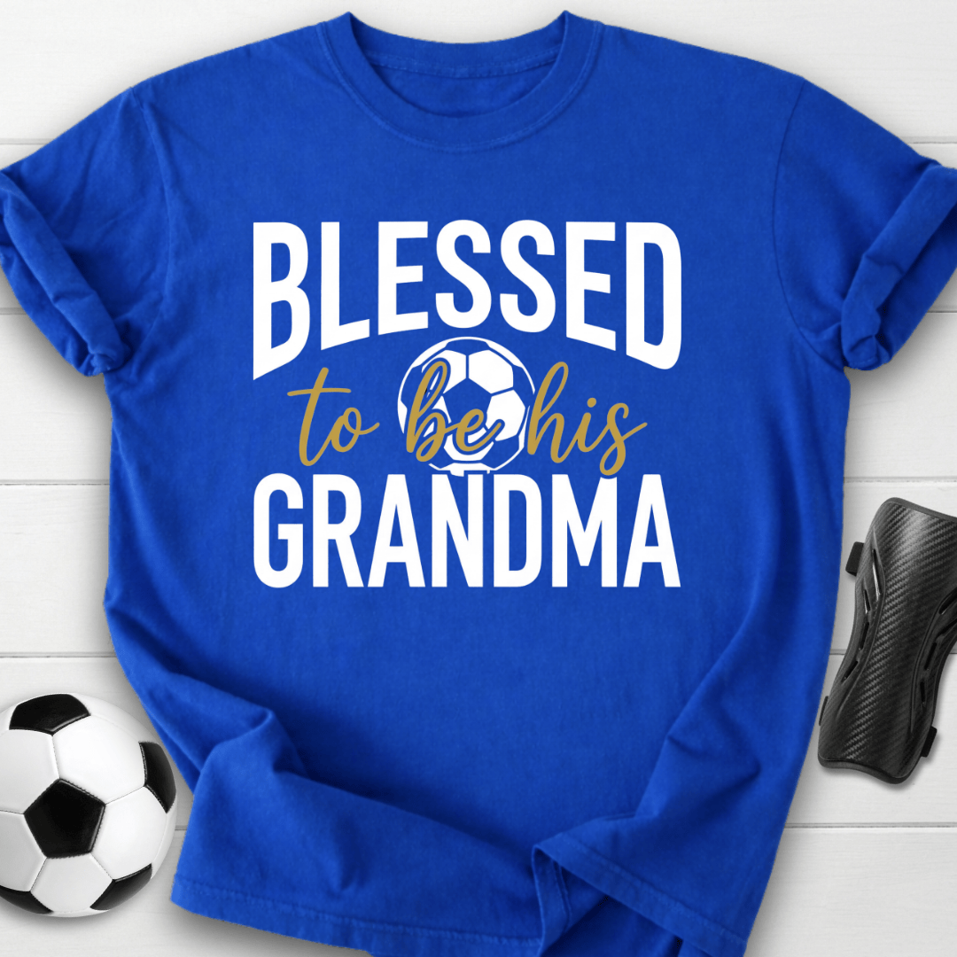 Blessed To Be His Grandma T-Shirt