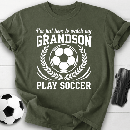 Watch My Grandson Play Soccer T-Shirt