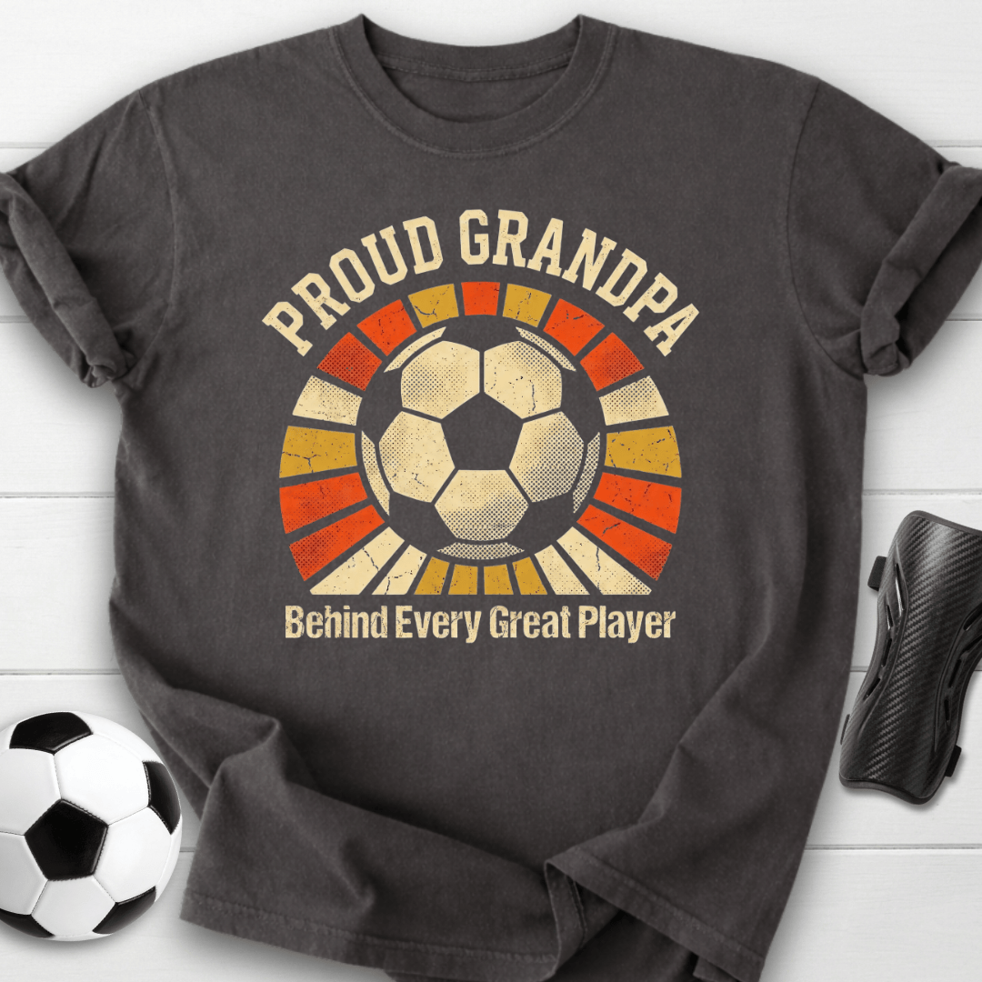 Proud Grandpa Behind Every Great Player T-Shirt