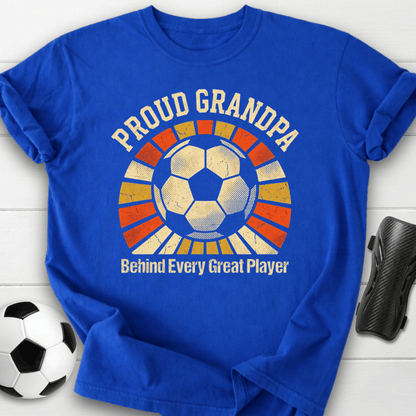 Proud Grandpa Behind Every Great Player T-Shirt