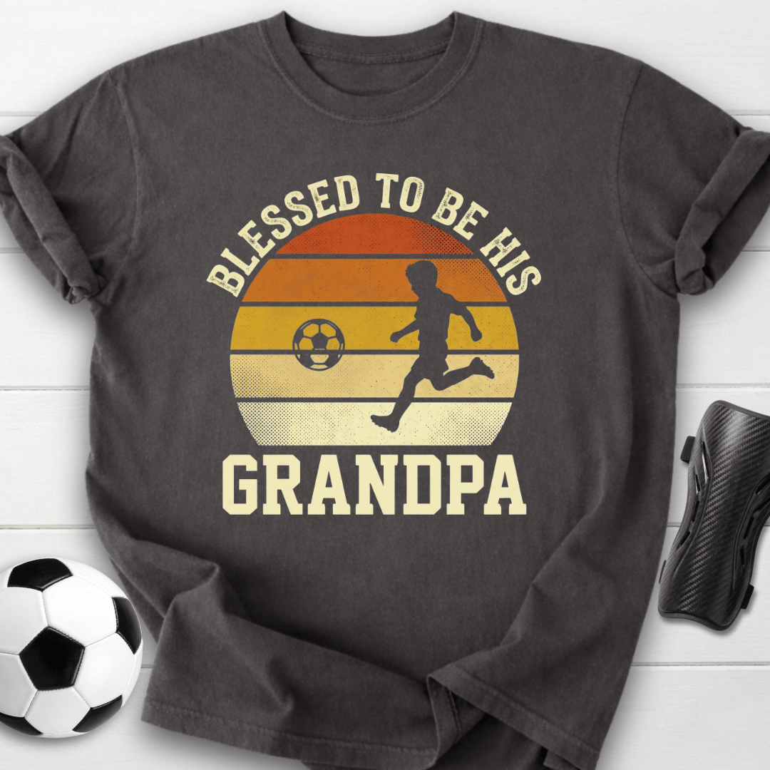 Blessed To Be His Grandpa T-Shirt