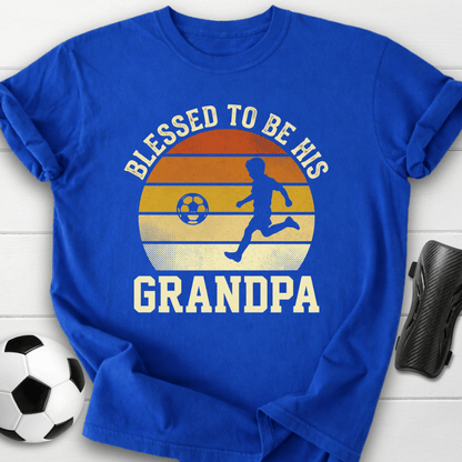 Blessed To Be His Grandpa T-Shirt
