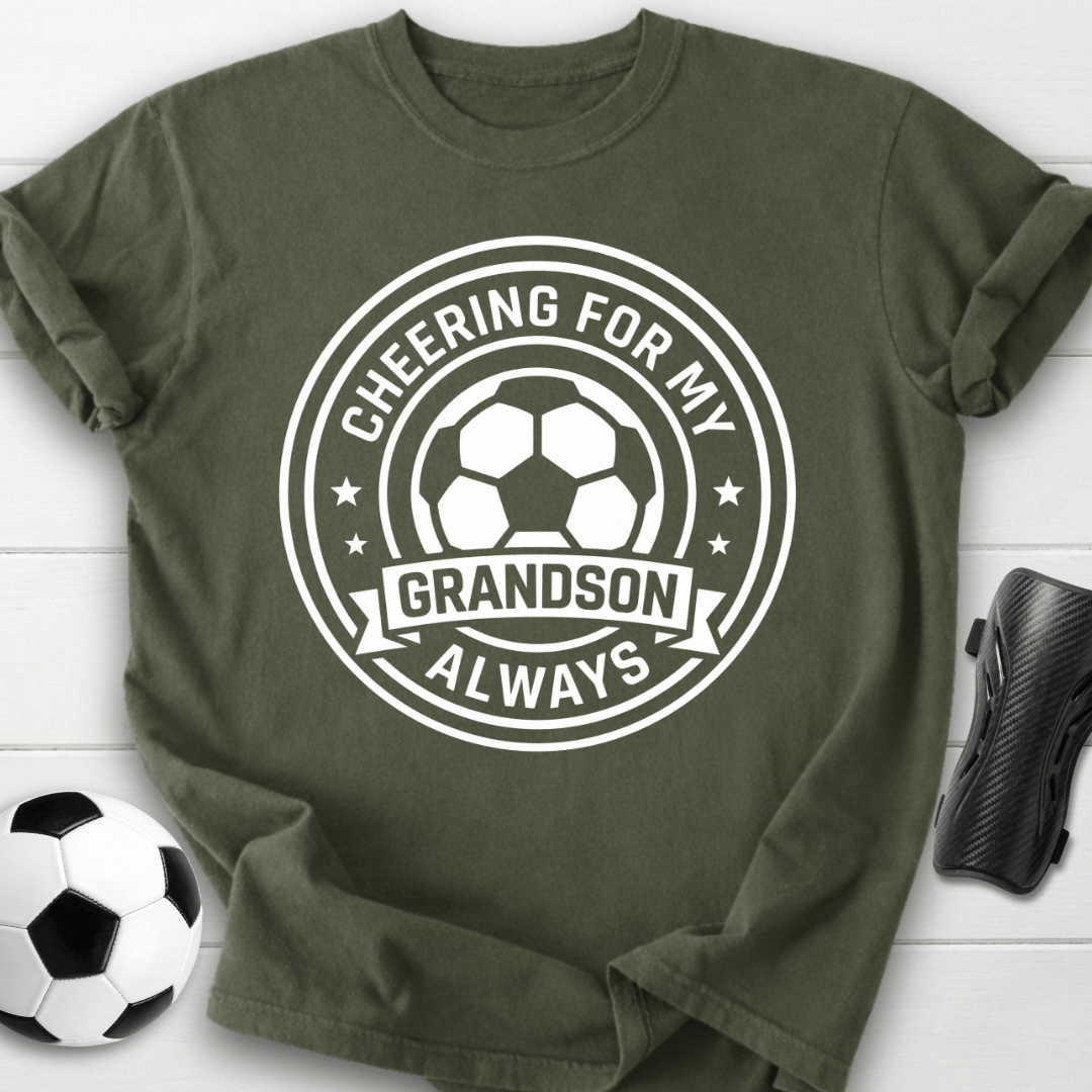 Cheering For My Grandson Always T-Shirt