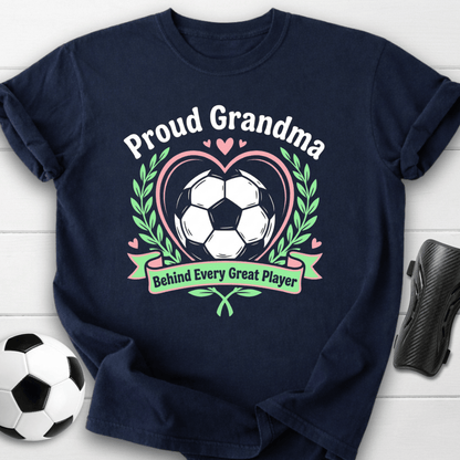 Proud Grandma Behind Every Great Player T-Shirt