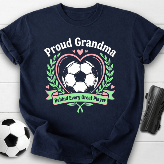 Proud Grandma Behind Every Great Player T-Shirt