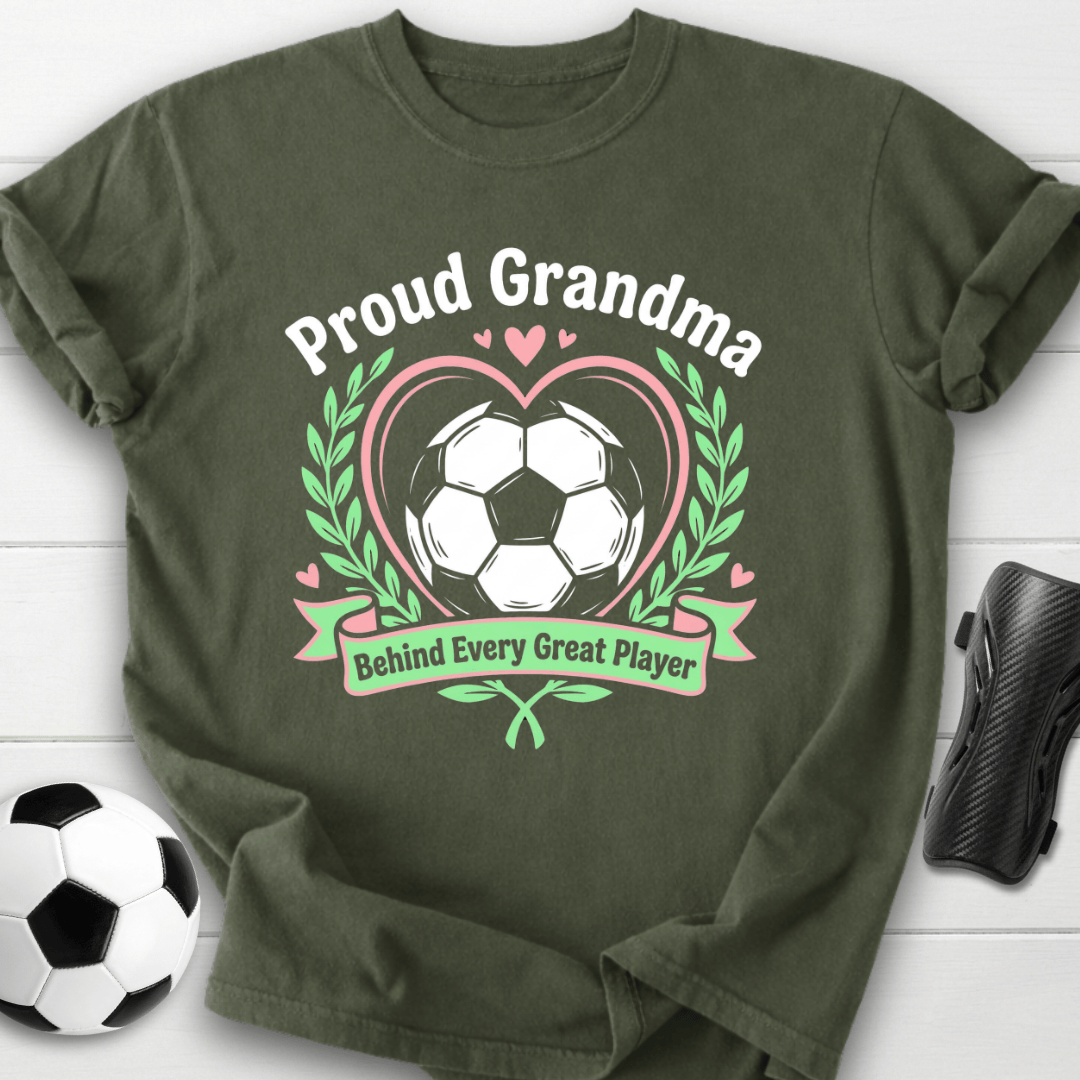 Proud Grandma Behind Every Great Player T-Shirt