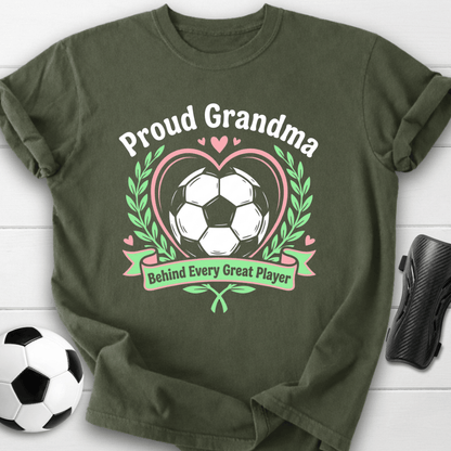 Proud Grandma Behind Every Great Player T-Shirt