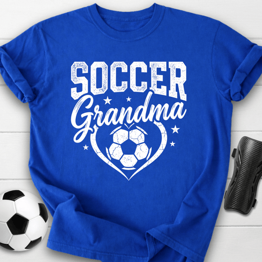 Soccer Grandma Heart T-Shirt