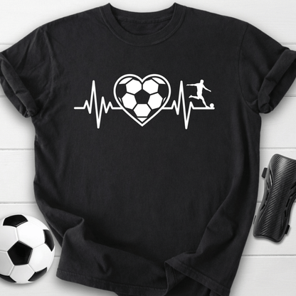 Soccer Heartbeat T-Shirt