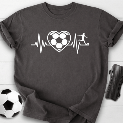 Soccer Heartbeat T-Shirt