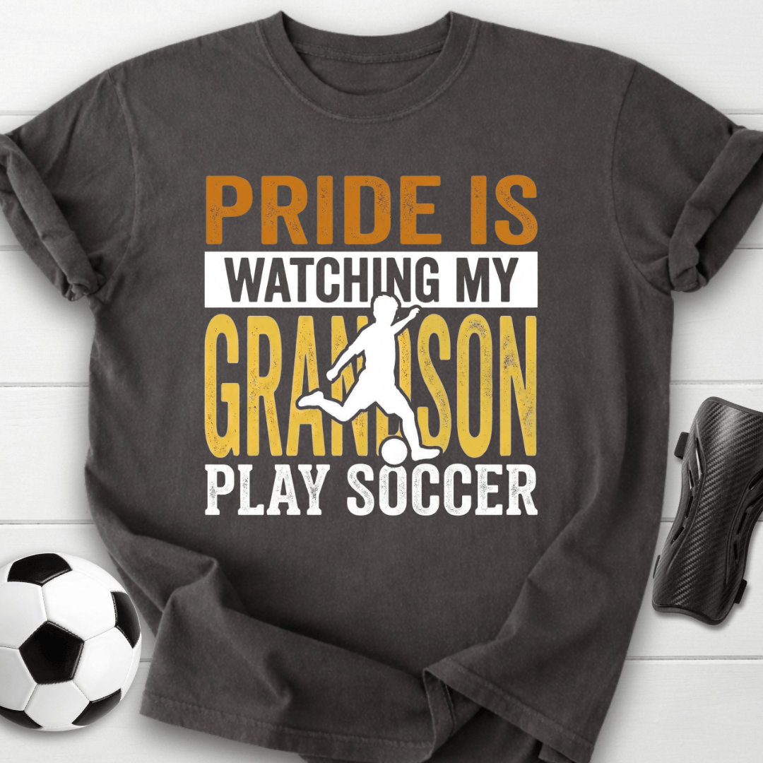 Pride Is Watching My Grandson T-Shirt