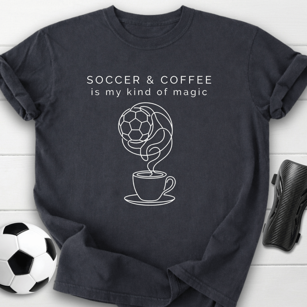 Soccer & Coffee Magic T-Shirt