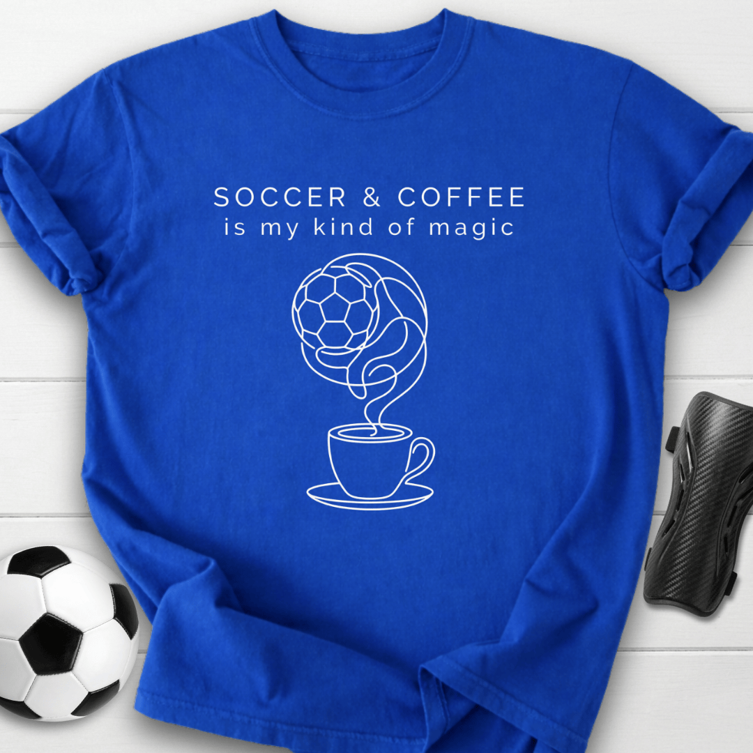 Soccer & Coffee Magic T-Shirt