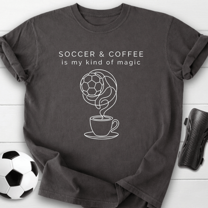 Soccer & Coffee Magic T-Shirt
