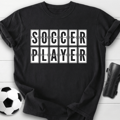 Soccer Player Tiles T-Shirt