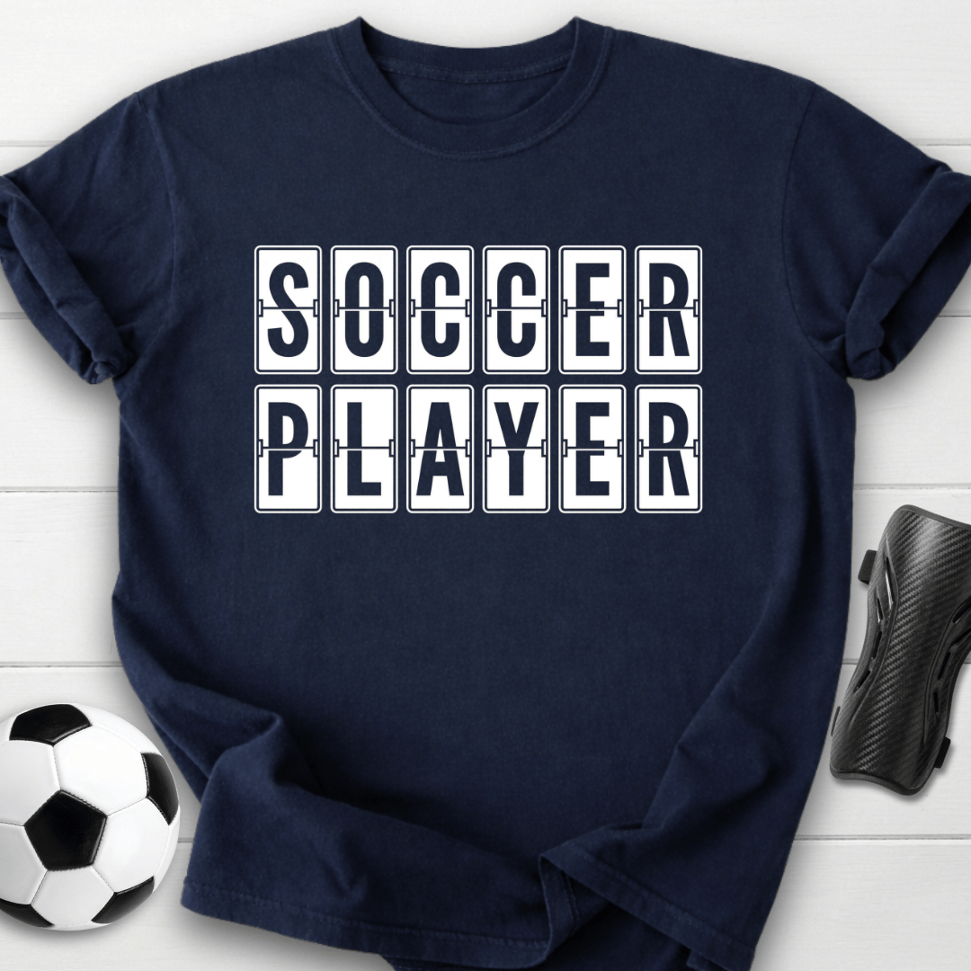 Soccer Player Tiles T-Shirt