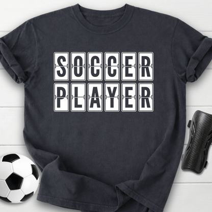 Soccer Player Tiles T-Shirt